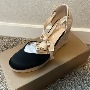 Samilor Women Lace-up high-heel espadrilles (New)